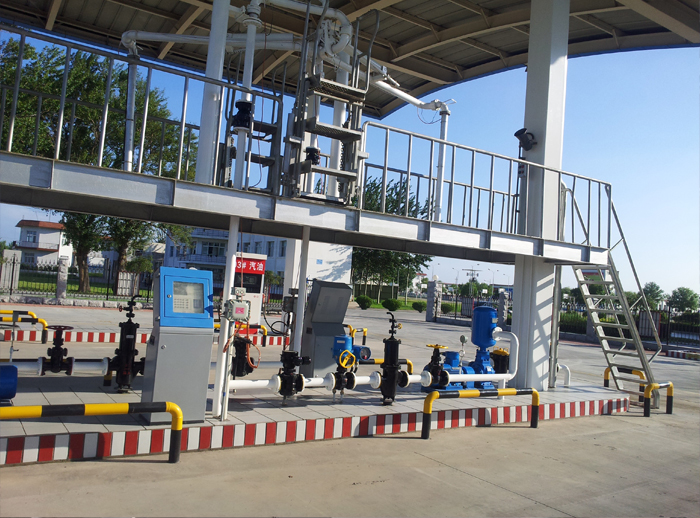 甲苯卸車(chē)現(xiàn)場(chǎng)圖